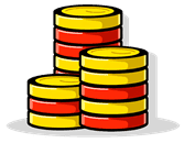 Stack of coins